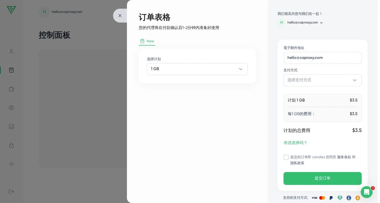 Proxy Seller — 购买代理(操作指南)