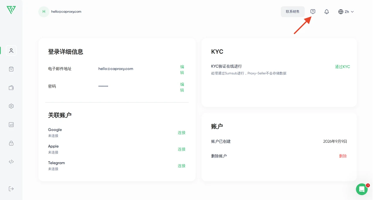 Proxy Seller — 代理配置