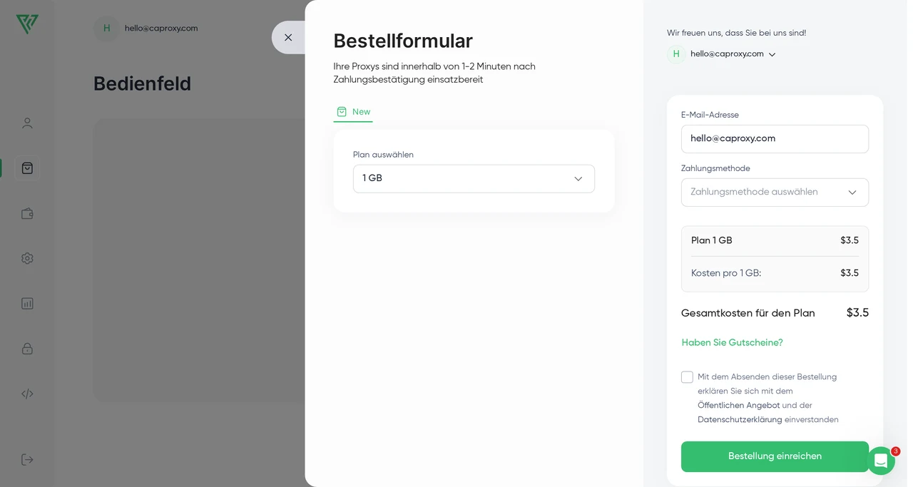 Proxy Seller — Proxys kaufen (Schritt-für-Schritt-Anleitung)