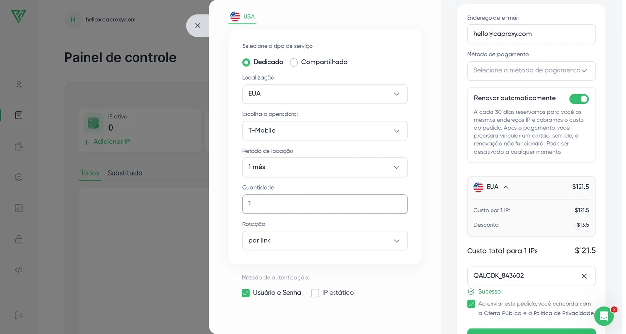 Proxy Seller — Como comprar proxies (passo a passo)