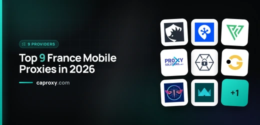 Top 9 des proxys mobiles français en 2026