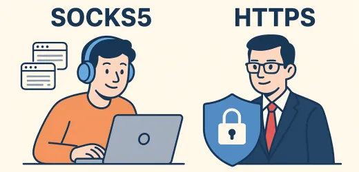 SOCKS5 vs HTTPS: Which to Choose?