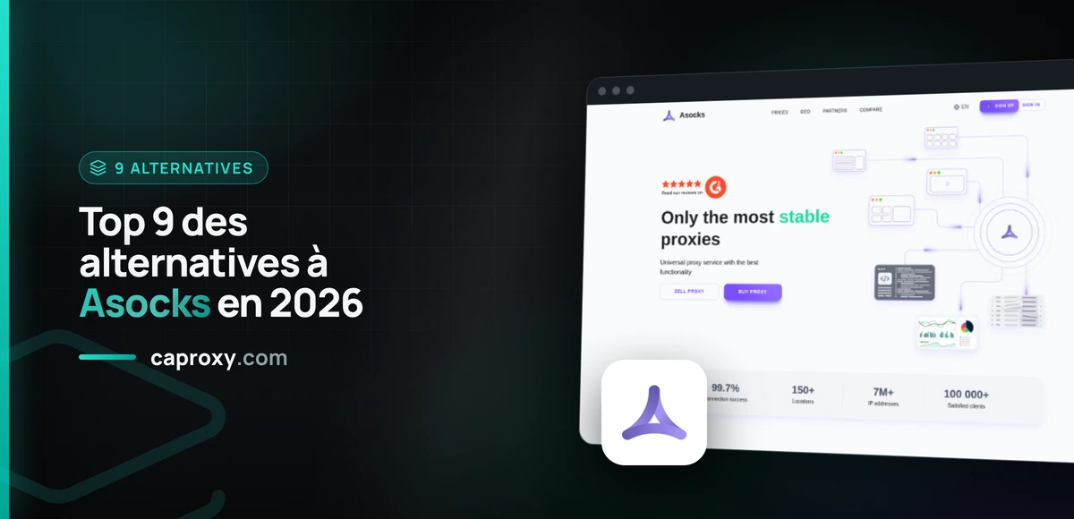 Top 9 des alternatives à Asocks en 2026