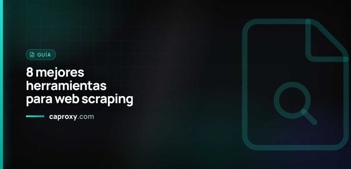 8 mejores herramientas para web scraping