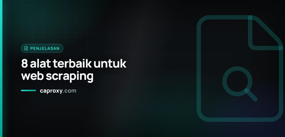 8 alat terbaik untuk web scraping