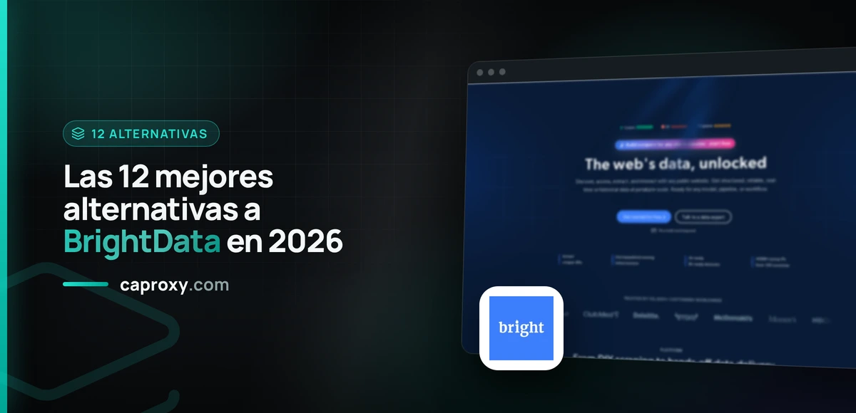 Las 12 mejores alternativas a BrightData en 2026