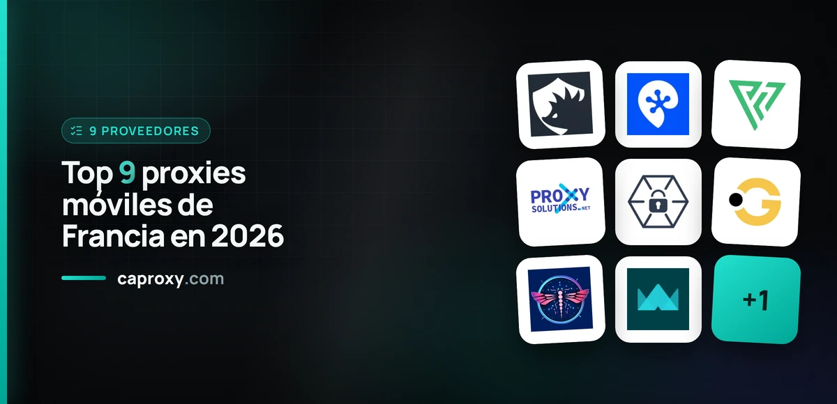 Top 9 proxies móviles de Francia en 2026