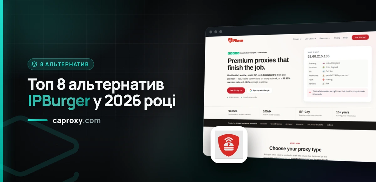 Топ 8 альтернатив IPBurger у 2026 році