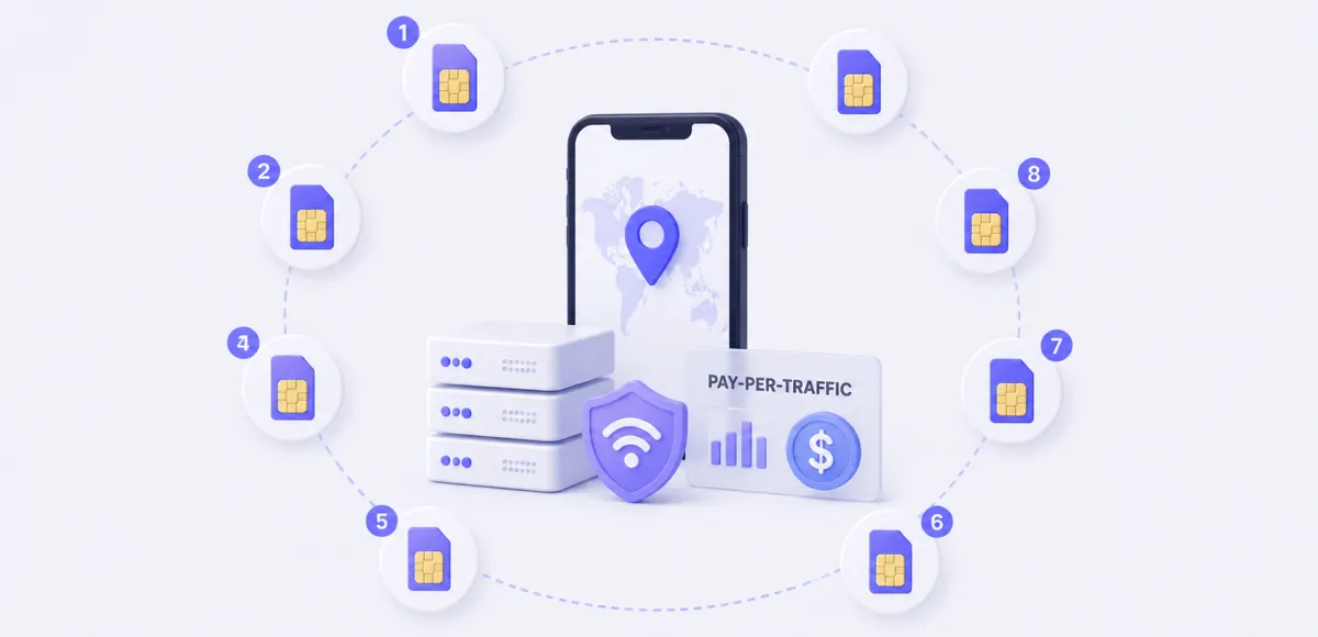 Top 8 Mobile Proxies with Pay-per-traffic Pricing