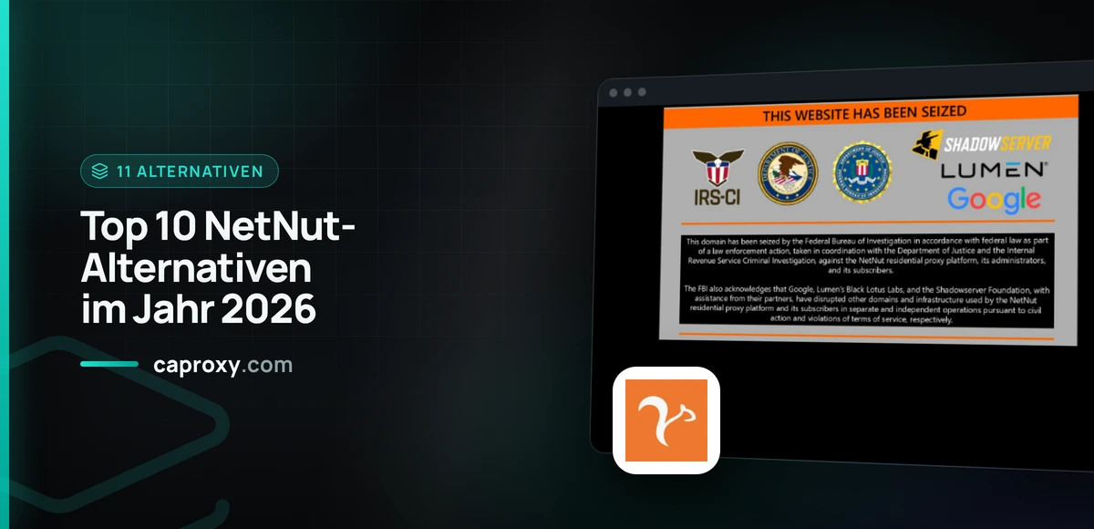 Top 10 NetNut-Alternativen im Jahr 2026